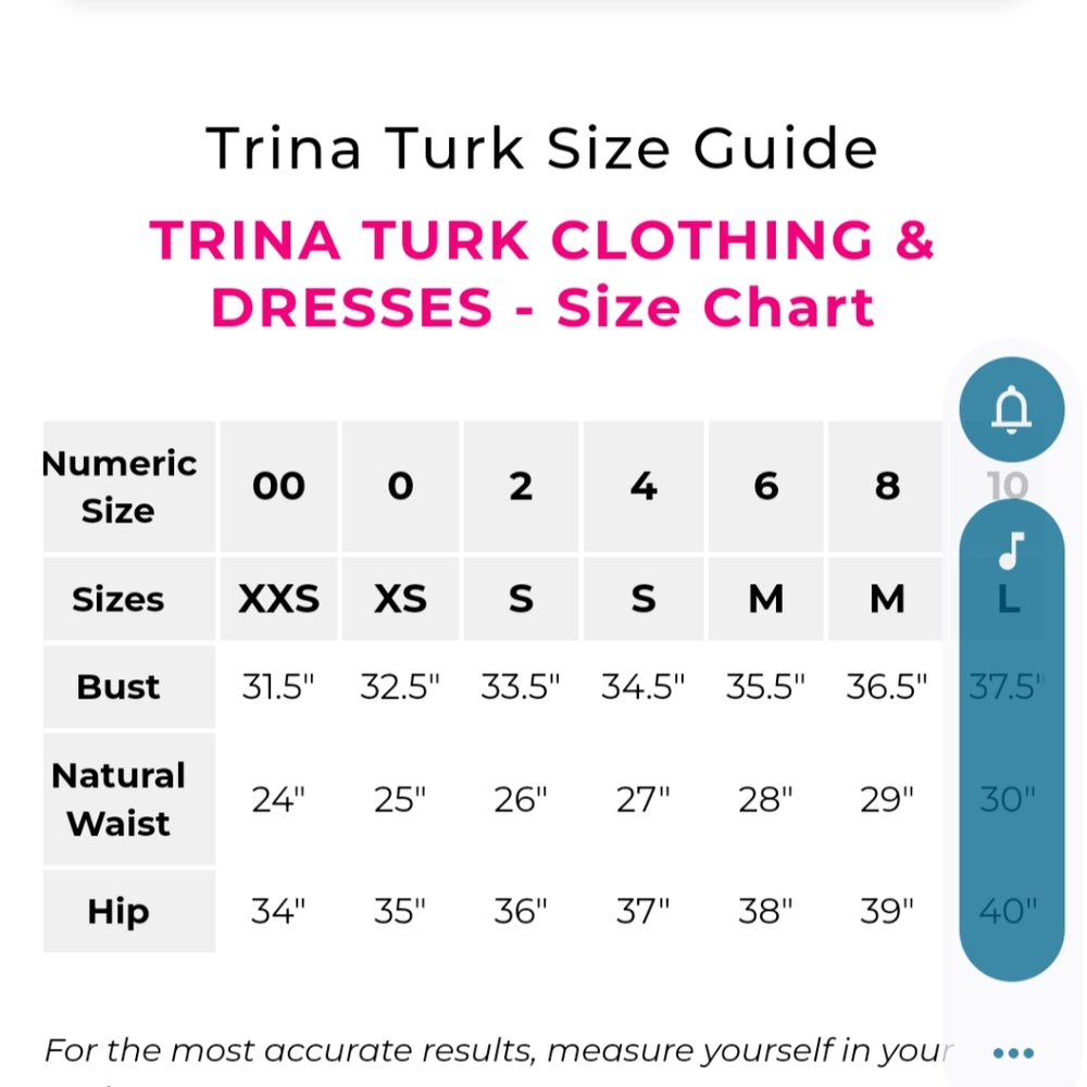 Trina Turk lined blue lace dress size 4, see through lace top - Picture 9 of 9